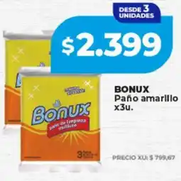 Supermayorista Vital Bonux paño amarillo oferta