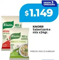 Supermayorista Vital Knorr saborizante mix oferta