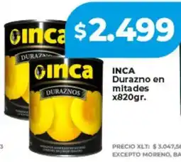 Supermayorista Vital Inca durazno en mitades oferta