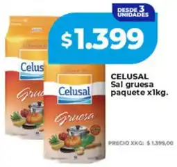 Supermayorista Vital Celusal sal gruesa paquete oferta