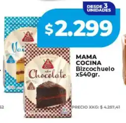 Supermayorista Vital Mama cocina bizcochuelo oferta