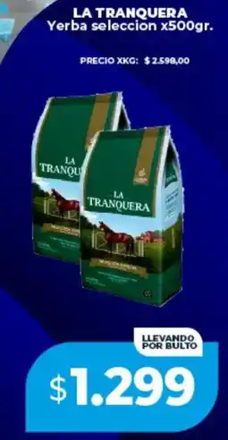 Supermayorista Vital La tranquera yerba seleccion oferta
