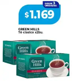 Supermayorista Vital Green hills té clasico oferta