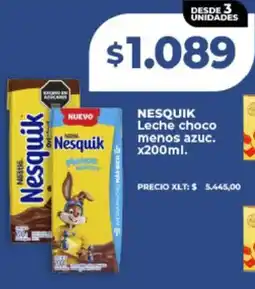 Supermayorista Vital Nestlé nesquik leche choco menos azuc oferta