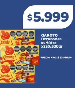 Supermayorista Vital Garoto bombones surtidos oferta
