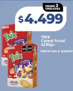 Supermayorista Vital Trix cereal frutal oferta
