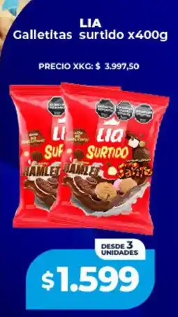 Supermayorista Vital Lia galletitas surtido oferta