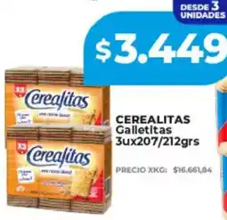 Supermayorista Vital Cerealitas galletitas oferta