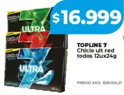 Supermayorista Vital Topline 7 chicle ult red todos oferta