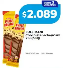 Supermayorista Vital Full mani chocolate leche/mani oferta