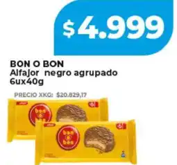 Supermayorista Vital Bon o bon alfajor negro agrupado oferta