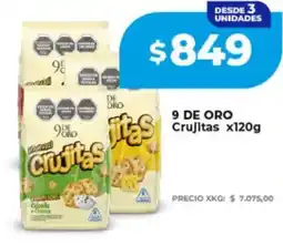 Supermayorista Vital 9 de oro crujitas oferta