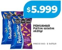 Supermayorista Vital Pehuamar palitos salados oferta