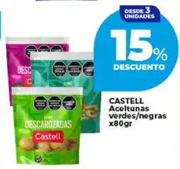 Supermayorista Vital Castell aceitunas verdes/negras oferta