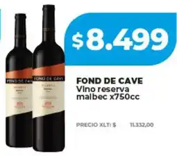 Supermayorista Vital Fond de cave vino reserva malbec oferta