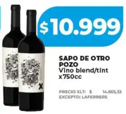Supermayorista Vital Sapo de otro pozo vino blend/tint oferta