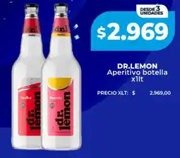 Supermayorista Vital Dr.lemon aperitivo botella oferta