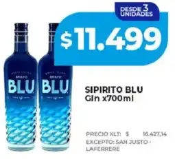 Supermayorista Vital Sipirito blu gin oferta