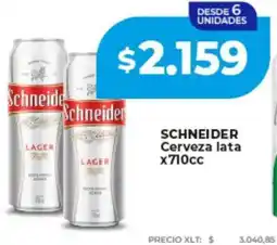 Supermayorista Vital Schneider cerveza lata oferta