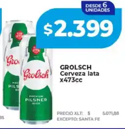 Supermayorista Vital Grolsch cerveza lata oferta