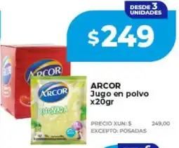 Supermayorista Vital Arcor jugo en polvo oferta