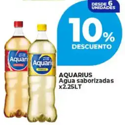 Supermayorista Vital Aquarius agua saborizadas oferta