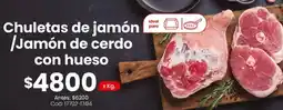 Coto Chuletas de jamón /jamón de cerdo con hueso oferta
