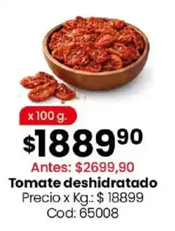 Coto Tomate deshidratado oferta