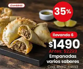 Empanadas varios sabores