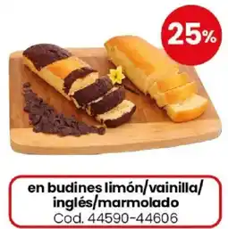Coto En budines limón/vainilla/ inglés/marmolado oferta
