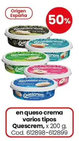 Coto Quescrem en queso crema varios tipos oferta