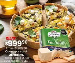 Coto La paulina queso por salut oferta