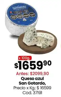 Coto San gotardo queso azul oferta