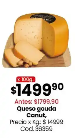 Coto Canut queso gouda oferta