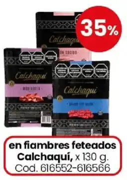 Coto Calchaquí en fiambres feteados oferta