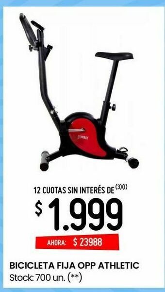 Changomas Bicicleta fija opp athletic oferta