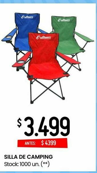 Changomas Silla de camping oferta