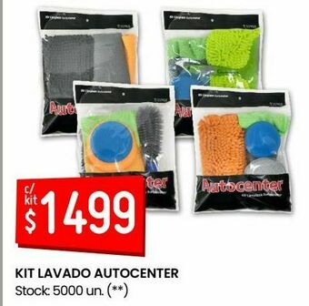 Changomas Kit lavado autocenter oferta