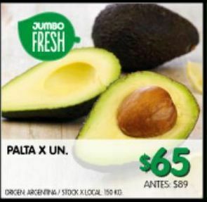 Jumbo Palta x un oferta
