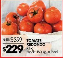 Disco Tomate redondo x kg oferta