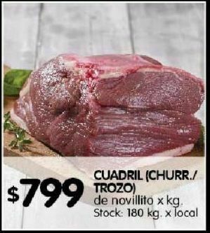 Disco Cuadril de novillito x kg oferta