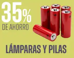 Supermercados Vea Lámparas y pilas oferta