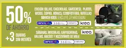Supermercados Vea Coción (ollas, cacerolas, sartenes), platos, vasos, copas, bowls, compoteras, botellas marca krea oferta
