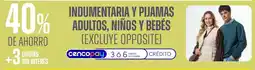 Supermercados Vea Indumentaria y pijamas adultos, niños y bebés oferta