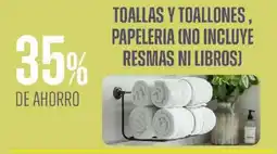 Supermercados Vea Toallas y toallones, papeleria (no incluye resmas ni libros) oferta