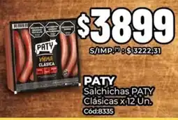 Diarco Paty salchichas clásicas oferta