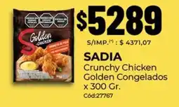 Diarco Sadia crunchy chicken golden congelados oferta