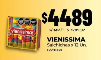 Vienissima salchichas