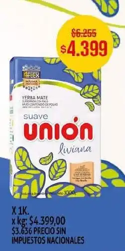 Makro Unión yerba mate oferta