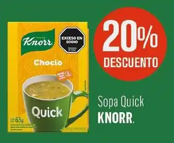 Makro Knorr sopa quick oferta